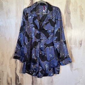 Adore Me via Victoria's Secret Black Cat Sammi PJ Set Size XL